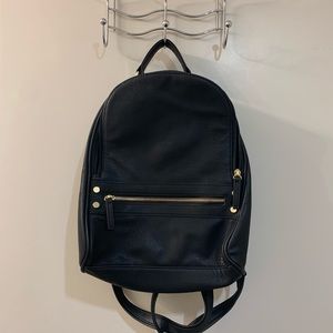 Black mini backpack/purse